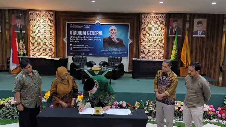 UMJ Buka Konsentrasi Politik Internasional Kajian Studi Baitul Maqdis