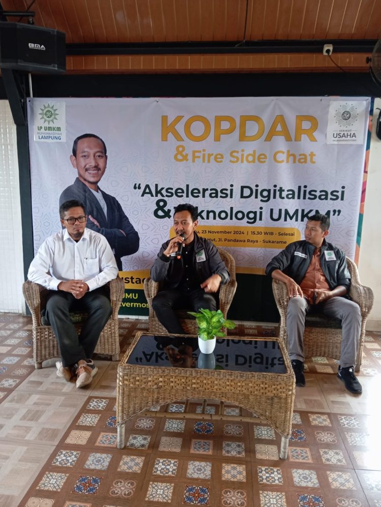 LP UMKM PWM Lampung dan SUMU Lampung Gelar Kopdar, Bahas Akselerasi Digitalisasi & Teknologi UMKM