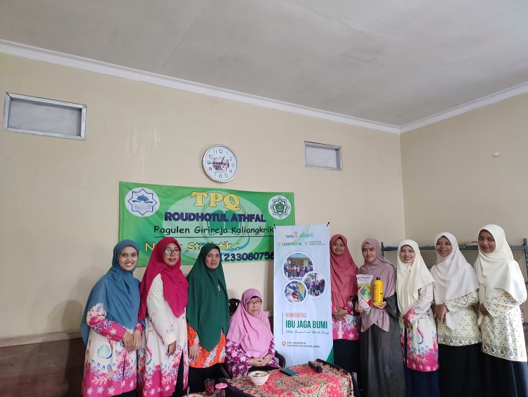 Soft Launching Komunitas Ibu Jaga Bumi di Desa Bumirejo Kabupaten Magelang