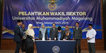 Empat Wakil Rektor Unimma Dilantik