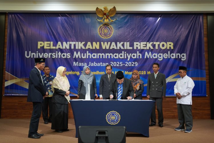 Empat Wakil Rektor Unimma Dilantik