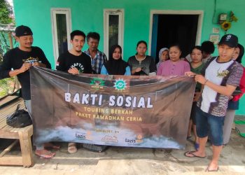 Touring Berkah BikersMu Chapter Kota Malang Bersama LazisMu Tebar Kado Ramadhan