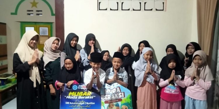 SMK Muhammadiyah 2 Muntilan (SMK MUDAMU) Terjunkan 250 Santri ke Masyarakat dalam Program MUBAR