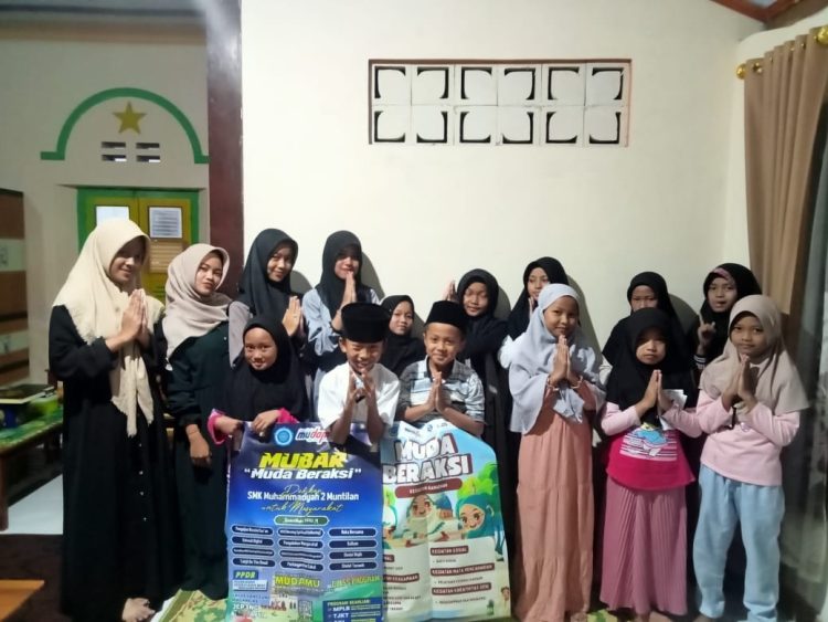 SMK Muhammadiyah 2 Muntilan (SMK MUDAMU) Terjunkan 250 Santri ke Masyarakat dalam Program MUBAR