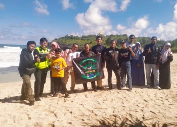BikersMu Chapter Surakarta Sukses Gelar Touring Dakwah Perdana ke Pantai-Pantai Gunungkidul