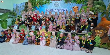 Wisuda Unik TK Aisyiyah Insan Robbani Gunungpring, Siswa Tampil Sesuai Cita-Cita