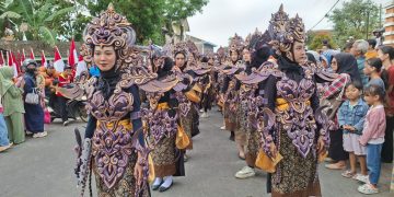 PCM Bandongan Gelar Karnaval Pawai Ta’aruf Meriahkan Tahun Baru Hijriyah 1447 H