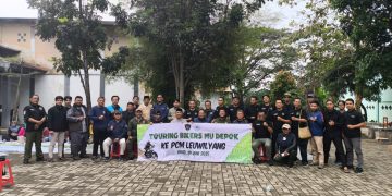 Bikersmu Jalin Ukhuwah dalam Touring Perdana di Leuwiliang