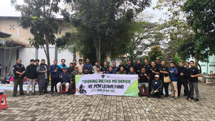 Bikersmu Jalin Ukhuwah dalam Touring Perdana di Leuwiliang