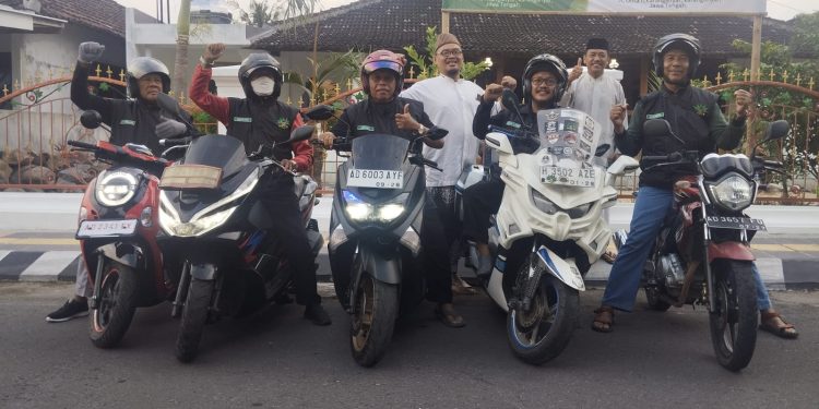 Touring Bikers MU Chapter Karanganyar dalam rangka Menyemarakkan Jambore Nasional ke 3 Relawan Muhammadiyah dan Aisyiyah