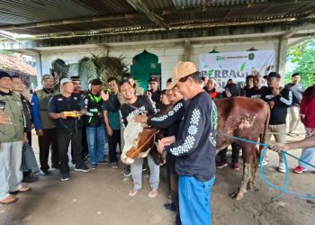 BikersMU Korwil DIY Bersama Mualaf Center Muhammadiyah dan LDK Salurkan Hewan Qurban di Kampung Mualaf Gunungkidul dan Kulonprogo