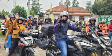 Touring Kemajoean BikersMu Klaten: Eratkan Silaturahmi, Makmurkan Masjid di Cabang dan Ranting Muhammadiyah