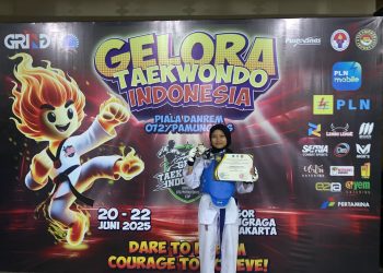 Maharani, Siswa SMP Mutual Kota Magelang Raih Juara 2 Taekwondo Tingkat Nasional