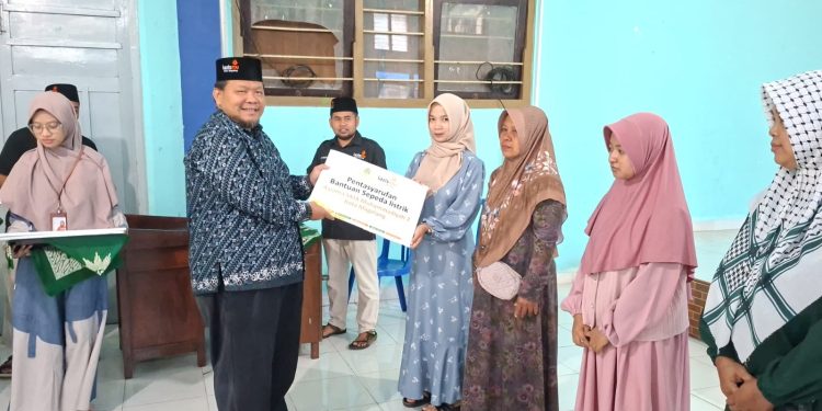 Peduli warga, Lazismu Kota Magelang salurkan dana, zakat, infaq dan sedekah.