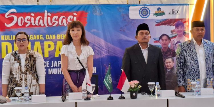 155 SMK Muhammadiyah di Jateng Jalin Kerjasama dengan PT Putra Arga Binangun dan Alice International College Jepang