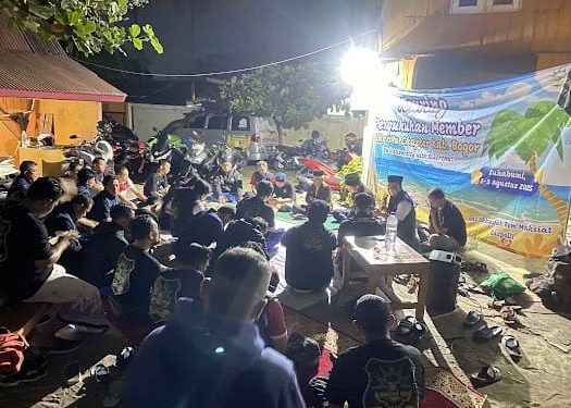 TourJib Perdana BikersMu Bogor: Resmi Kukuhkan Member Baru, Dukung Dakwah Jalanan