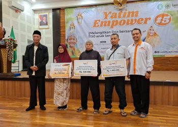 Lazismu Kota Magelang Santuni 170 Anak Yatim, Guru Honorer, dan Pelaku UMKM