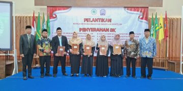 Majelis Dikdasmen PWM Jateng Lantik Kepala Sekolah Muhammadiyah dan Resmikan Sekolah Baru di Magelang