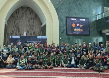 Milad Pertama, BikersMu Korwil DIY Gelar Pengajian dan Bakti Sosial Bersama Dai Motor Ustadz Handy Bonny