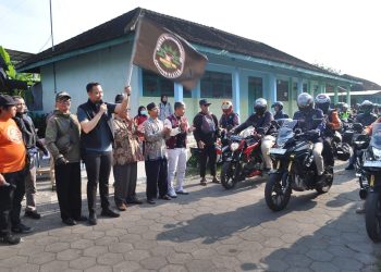 Semarak Touring Kemerdekaan Bersama Wakil Bupati Klaten dan 231 Peserta Bikersmu ke Pantai Klotok Wonogiri