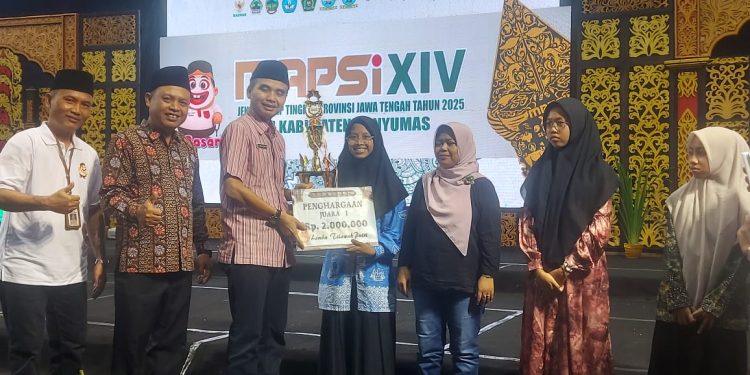 Safra Hanadia Ahmad, Siswi SMP Muhammadiyah Plus Gunungpring Muntilan Raih Juara 1 Tilawah Al-Qur’an Tingkat Provinsi Jawa Tengah