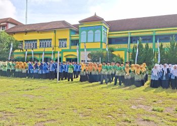 PDM Kota Magelang Gelar Upacara Milad ke-113 Muhammadiyah
