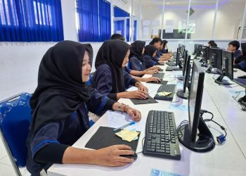 Meningkatkan Mutu Pendidikan, SMK Muhammadiyah 2 Muntilan Laksanakan Tes Kemampuan Akademik