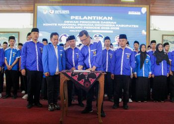 DPD KNPI Kabupaten Magelang Resmi Dilantik, Ini Pesan Bupati untuk Pemuda