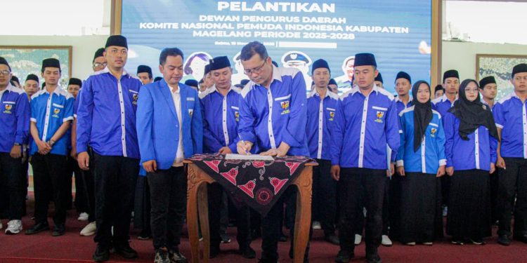 DPD KNPI Kabupaten Magelang Resmi Dilantik, Ini Pesan Bupati untuk Pemuda