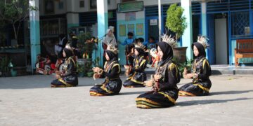 Kreasi Tari Daerah Meriahkan Penutupan Ujian Praktik Kelas 6 SD Muhammadiyah 1 Muntilan