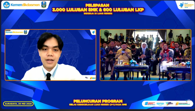 Luncurkan Program SMK 3+1, Menteri Abdul Mu’ti Kagum dengan Zidni Siswa SMK Muhammadiyah 2 Muntilan
