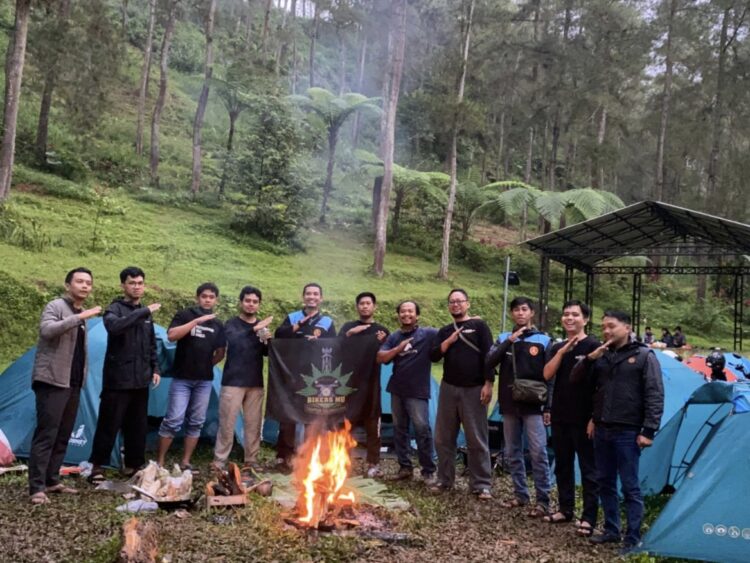 Motor Camping BikersMu Tulungagung Perkuat Soliditas Pengurus Baru dan Dakwah Komunitas