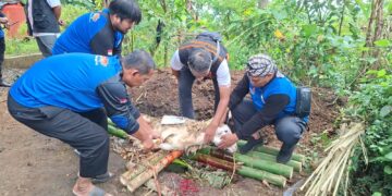 Kurban Menjangkau Pegunungan, PRM dan Lazismu Gunungpring Tebar Kebahagiaan Idul Adha di Dusun Butuh Borobudur