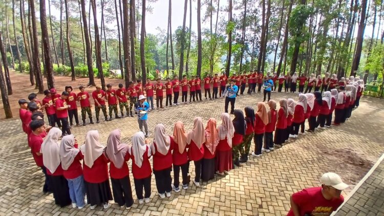 Ratusan Peserta Antusias Mengikuti Outbound AMM Kajoran
