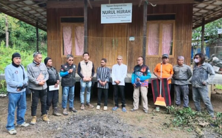 BikersMu Kalsel Apresiasi Touring Dakwah Mahayabang Riders ke Kampung Mualaf Paramasan Banjar