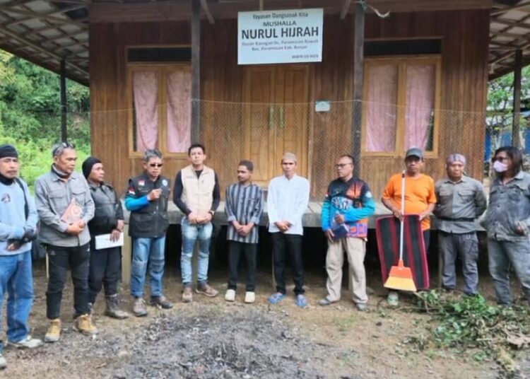 BikersMu Kalsel Apresiasi Touring Dakwah Mahayabang Riders ke Kampung Mualaf Paramasan Banjar