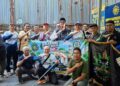 BikersMu Chapter Surabaya dan GowesMu Kolaborasi Bersihkan Masjid Lewat Program BBM