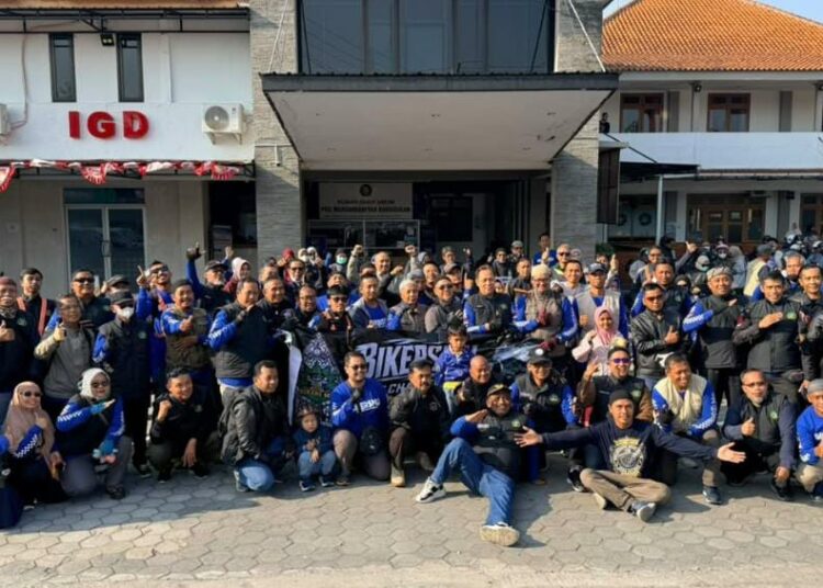 BikersMu Chapter Kulon Progo Resmi Dikukuhkan di Lereng Sumbing, 150 Bikers Ikuti Touring Perdana