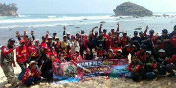 BikersMu Kota Yogyakarta Touring ke Pacitan, Padukan Kebersamaan, Dakwah, dan Tadabbur Alam