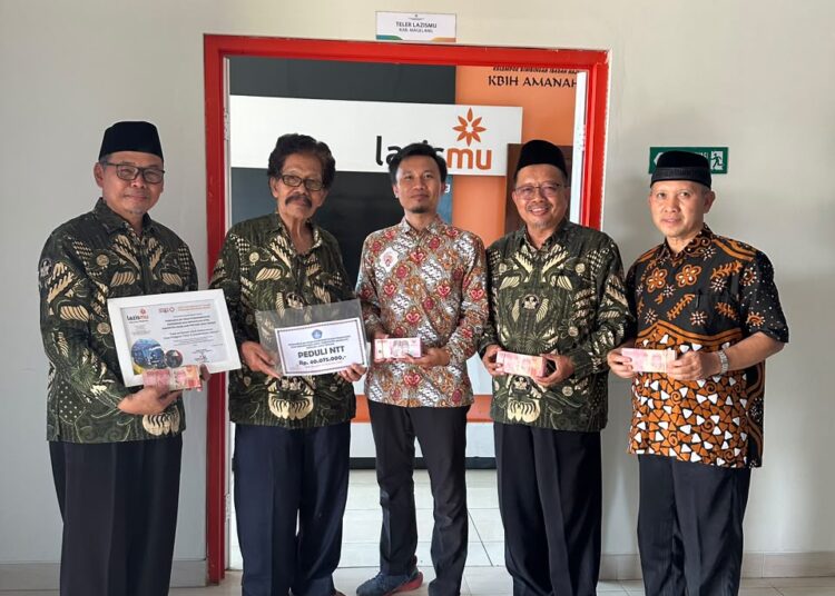 IPPK Kabupaten Magelang Salurkan Bantuan Rp40 Juta untuk NTT via Lazismu