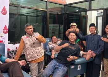 Tingkatkan Kepedulian Sosial, BikersMu Chapter Sragen Gelar Aksi Donor Darah