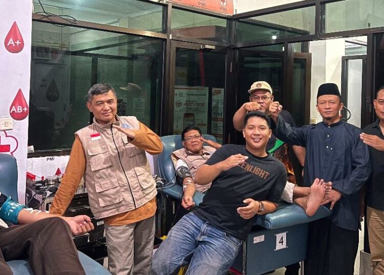 Tingkatkan Kepedulian Sosial, BikersMu Chapter Sragen Gelar Aksi Donor Darah