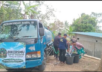 BikersMu Temanggung Salurkan 10.000 Liter Air Bersih ke Pelosok Kaloran, Sasar 224 Warga dan Musala